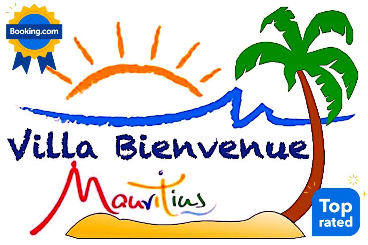 Villa Bienvenue Beachfront House Flic en Flac Ngoại thất bức ảnh