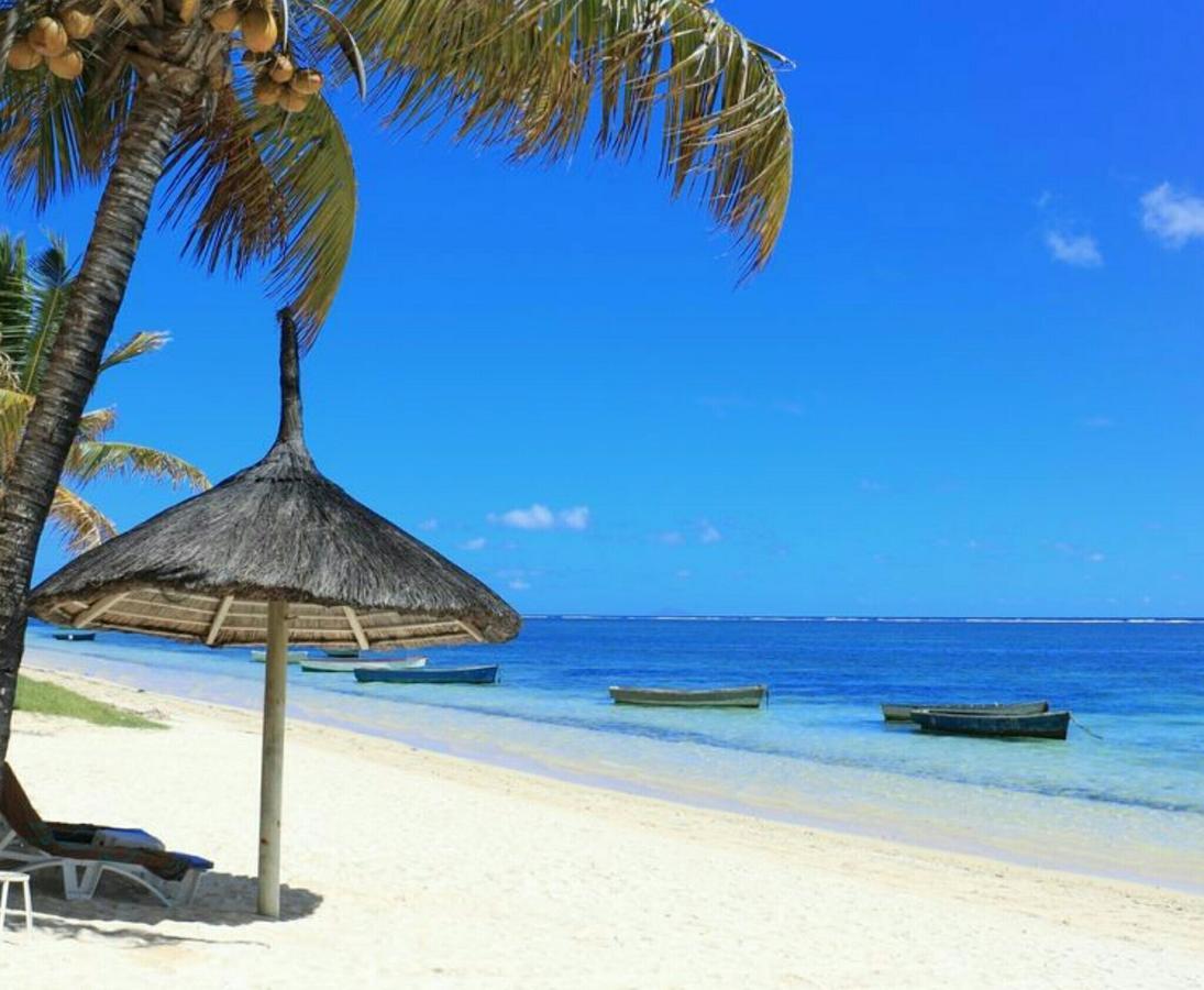 Villa Bienvenue Beachfront House Flic en Flac Ngoại thất bức ảnh