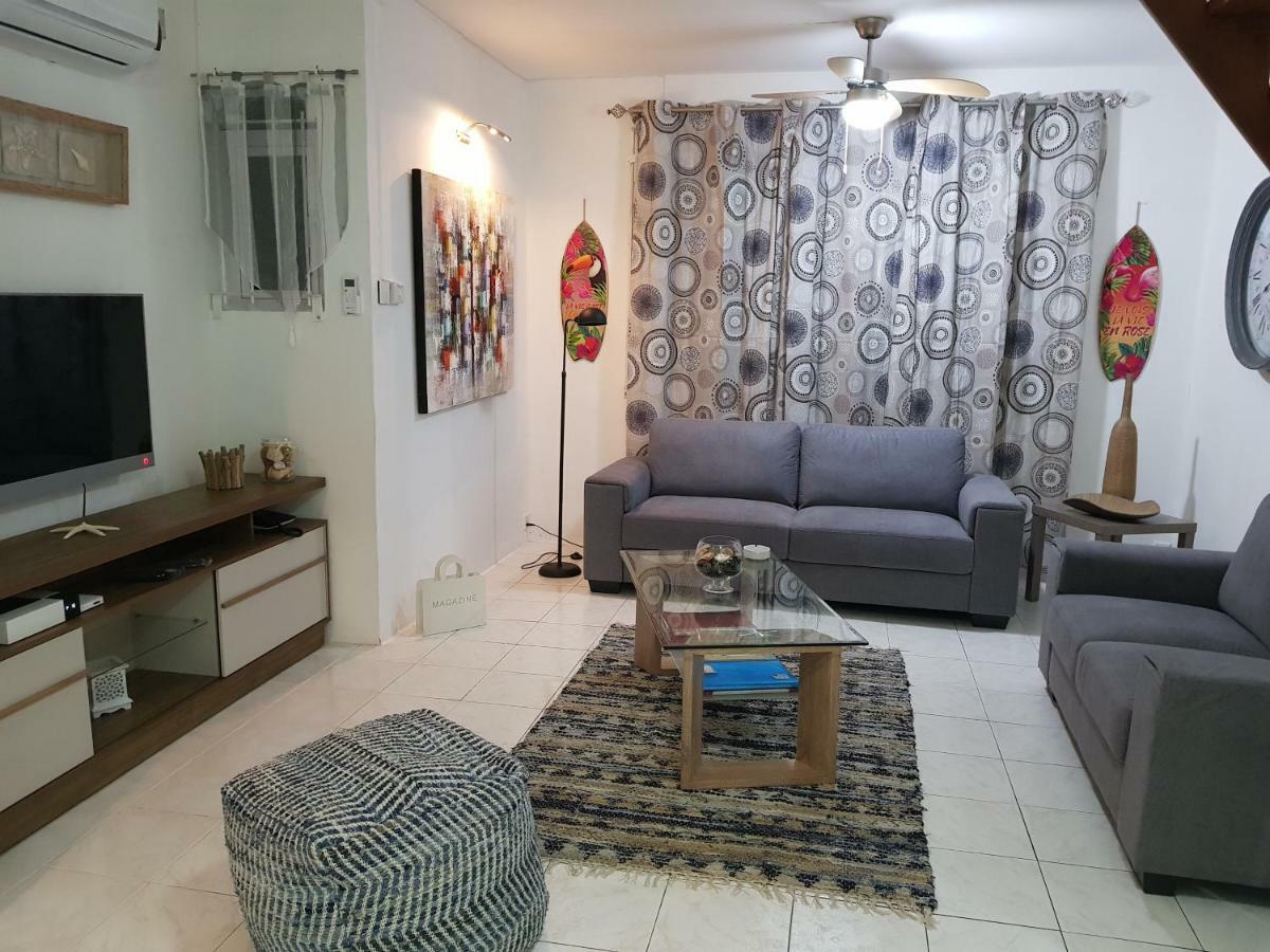 Villa Bienvenue Beachfront House Flic en Flac Ngoại thất bức ảnh